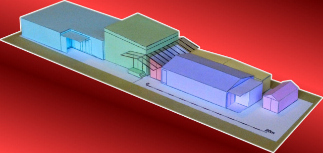 Model of Formby Little Theatre