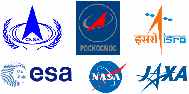 space agency logos