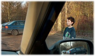 example of A-pillar obscuration example of A-pillar obscuration