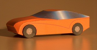 Concept Coupe - left side view Concept Coupe - left side view