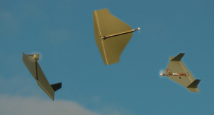 Composite photo of Vitrex CTD in flight
