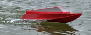 Scoot RC model boat